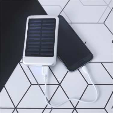 Logotrade werbemittel das Foto: Bask 4000 mAh Solar Powerbank