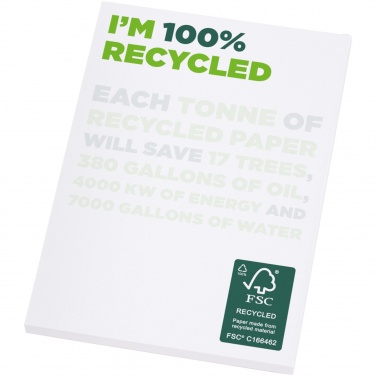 Logotrade werbemittel das Foto: Desk-Mate® A7 recycelter Notizblock