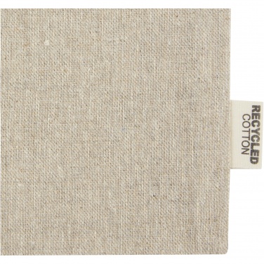 Logotrade Werbeartikel das Foto: Pheebs 150 g/m² GRS Zuziehbeutel aus Recyclingbaumwolle klein 0,5 l