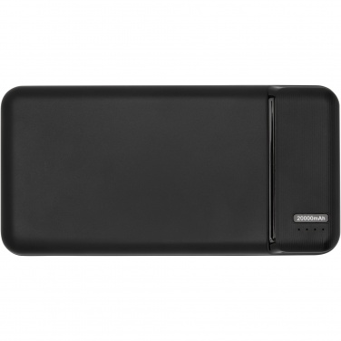 Logotrade Werbeartikel das Foto: Loop 20.000 mAh Powerbank aus recyceltem Kunststoff