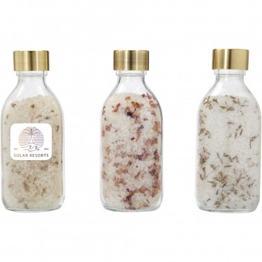 Logotrade Logogeschenke das Foto: Wellmark Just Relax 3-teiliges Badesalz-Set, 200 ml