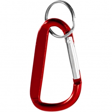 Logotrade werbemittel das Foto: Timor RCS Karabiner Schlüsselanhänger aus recyceltem Aluminium 