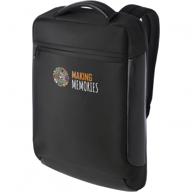 Logotrade werbemittel das Foto: Expedition Pro 15,6" kompakter Laptop-Rucksack GRS Recyclingmaterial 12 L