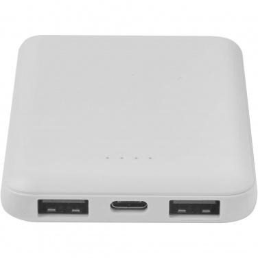 Logotrade Logogeschenke das Foto: Asama 5000 mAh Typ-C Powerbank aus recyceltem Kunststoff