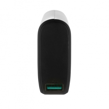 Logotrade Werbegeschenke das Foto: FlashCharge 20.000mAh Fast-Charge Powerbank aus RCS rPlastik