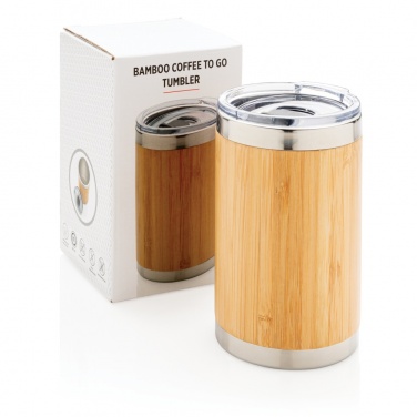 Logotrade Geschäftsgeschenke das Foto: Bambus Coffee-To-Go Becher