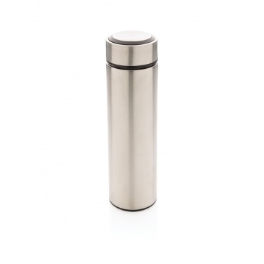 Logotrade Logogeschenke das Foto: Vakuum Stainless Steel Flasche mit gebürstetem Metalldeckel