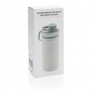 Logotrade Logogeschenke das Foto: Sport Vakuum-Flasche aus Stainless Steel 550ml