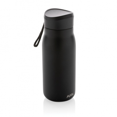 Logotrade Werbegeschenke das Foto: Avira Ain 150ml Reiseflasche aus RCS rec. Stainless-Steel