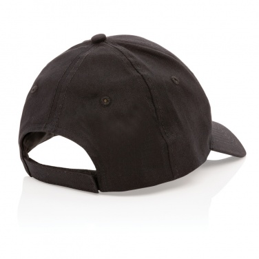 Logotrade Werbeartikel das Foto: Impact 6 Panel Kappe aus 190gr rCotton mit AWARE™ Tracer