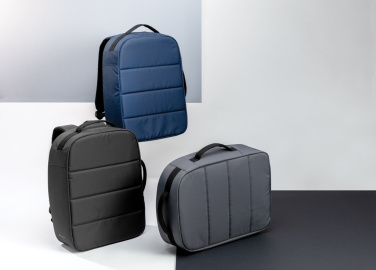 Logotrade Werbegeschenke das Foto: Impact AWARE™ RPET Anti-Diebstahl 15,6" Laptop-Rucksack