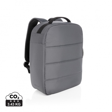 Logotrade Werbegeschenke das Foto: Impact AWARE™ RPET Anti-Diebstahl 15,6" Laptop-Rucksack