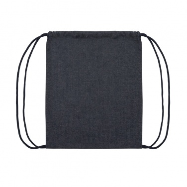 Logotrade Geschäftsgeschenke das Foto: Impact AWARE™ Rucksack aus recyceltem Denim mit Kordelzug