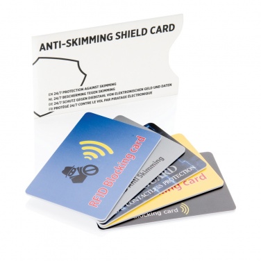 Logotrade werbemittel das Foto: RFID Anti-Skimming-Karte mit aktivem Störchip