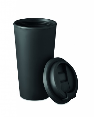Logotrade Geschäftsgeschenke das Foto: Doppelwandiger Becher 450ml