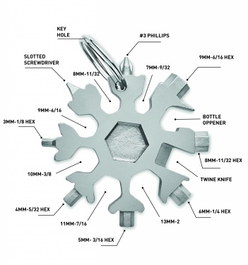 Logotrade werbemittel das Foto: Multitool aus Edelstahl