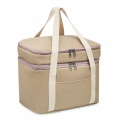 Kühltasche Canvas, Beige