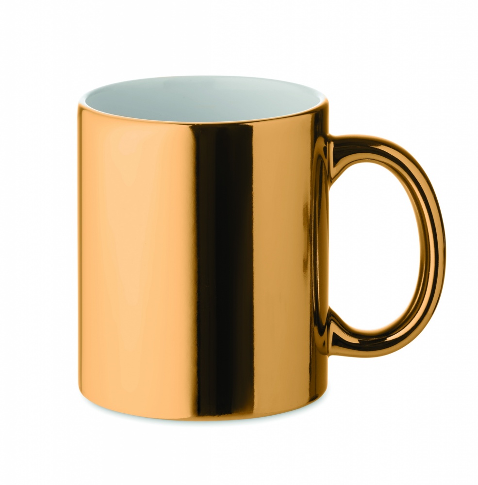 Logotrade Werbegeschenke das Foto: Keramikbecher metallic 300 ml