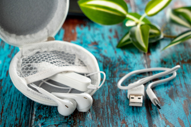 Logotrade Werbeartikel das Foto: Bluetooth-Kopfhörer ALTEA