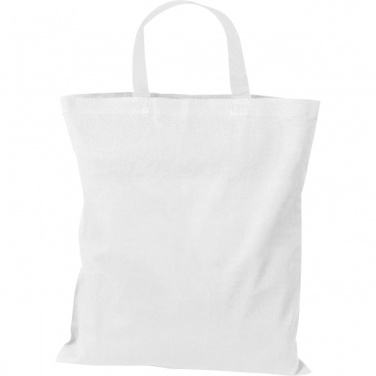 Logotrade Firmengeschenke das Foto: Baumwolltasche mit kurzen Henkeln BREGENZ