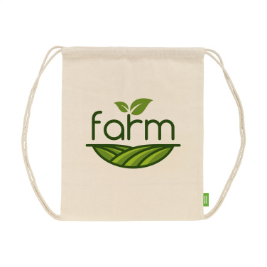 Logotrade Logogeschenke das Foto: Promo-Rucksack aus Bio-Baumwolle GOTS (140 g/m²)