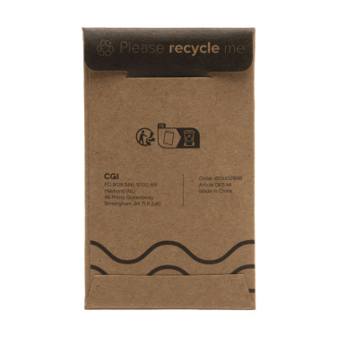 Logotrade werbemittel das Foto: Rechteckiger Schlüsselanhänger Bamboo Key