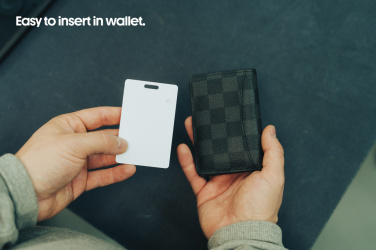 Logotrade Werbegeschenke das Foto: Findit RCS rABS wiederaufladbare Ultra-Thin Tracker-Karte