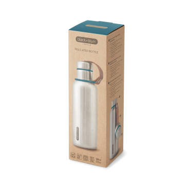 Logotrade Werbegeschenke das Foto: Black+Blum isolierte Wasserflasche klein, 500ml