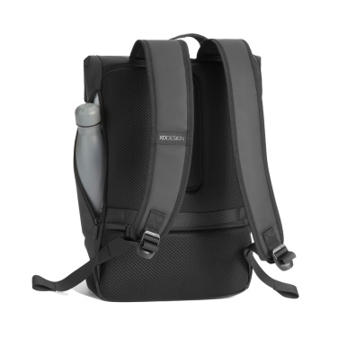 Logotrade Werbegeschenke das Foto: Urban wasserabweisender Flap-Top Rucksack