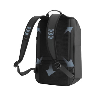 Logotrade Geschäftsgeschenke das Foto: Urban wasserabweisender Anti-Diebstahl Rucksack