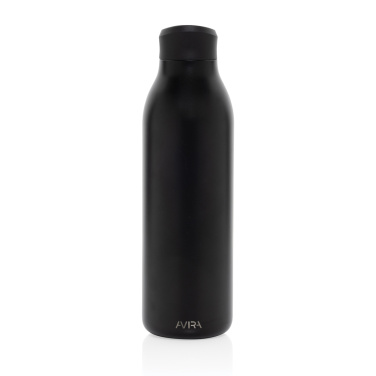 Logotrade Werbeartikel das Foto: Avira Alok 600ml Wasserflasche aus RCS rec. 360 Stahl