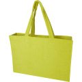 Siam GRS-recycelte Strandtragetasche aus Frottee 13 L, Kalk