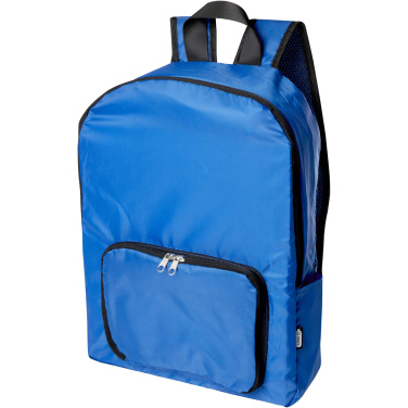 Logotrade Logogeschenke das Foto: EcoFold faltbarer RPET Rucksack 15 L