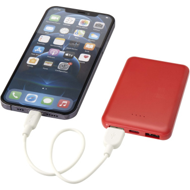 Logotrade Werbegeschenke das Foto: Asama 5000 mAh Typ-C Powerbank aus recyceltem Kunststoff