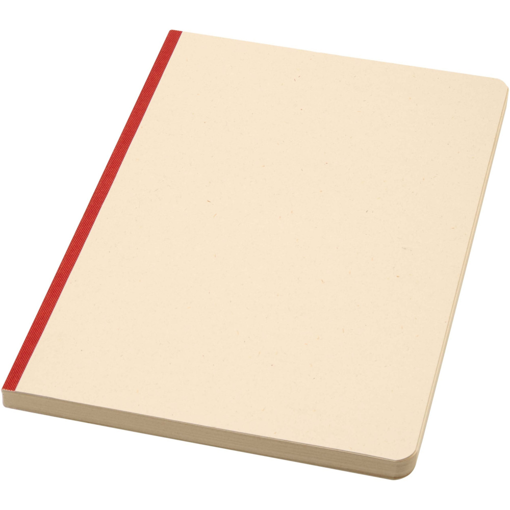 Logotrade Werbeartikel das Foto: Liliana A5 Zuckerrohr und RPET Softcover Notizbuch