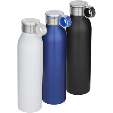 Logotrade Geschäftsgeschenke das Foto: Grom 650 ml RCS-zertifizierte Trinkflasche aus recyceltem Edelstahl