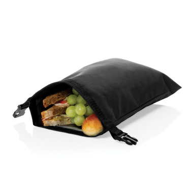 Logotrade Logogeschenke das Foto: Snackstrap faltbarer Lunchbag aus AWARE™ rPET 30 x 20cm