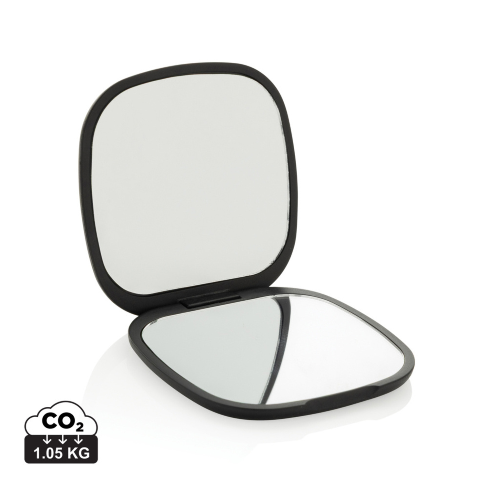 Logotrade Werbegeschenke das Foto: Reflecta Make-Up Spiegel aus RCS rec. ABS
