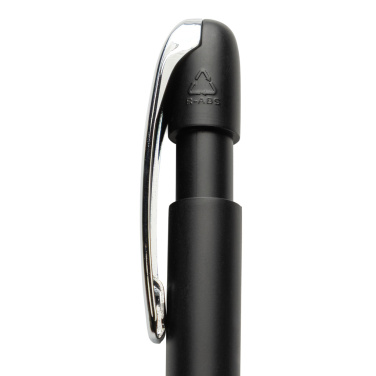 Logotrade Geschäftsgeschenke das Foto: Glide GRS-zertifizierter rABS Stift mit Metallclip