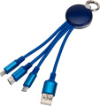 Holzschreibset Kugelschreiber und Roller INDIANAPOLIS, Blau