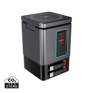 Logotrade werbemittel das Foto: Urban Vitamin Sacramento 105W GaN Charger mit einz. Kabeln