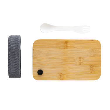 Logotrade Logogeschenke das Foto: RCS RPP Lunchbox mit Bambusdeckel