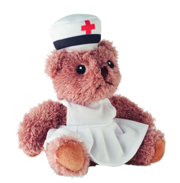 Logotrade Logogeschenke das Foto: Teddybär Krankenschwester