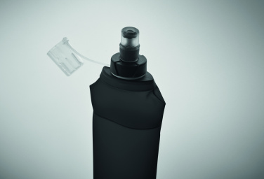Logotrade Logogeschenke das Foto: Faltbare Wasserflasche 500ml