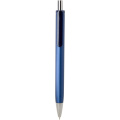 Feld RCS recycelter Kugelschreiber mit Metallic-Finish (schwarze Mine), Marine