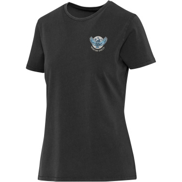 Logotrade Logogeschenke das Foto: Nanaimo Kurzärmeliges T-Shirt für Damen im Washed Look, 160 g/m2