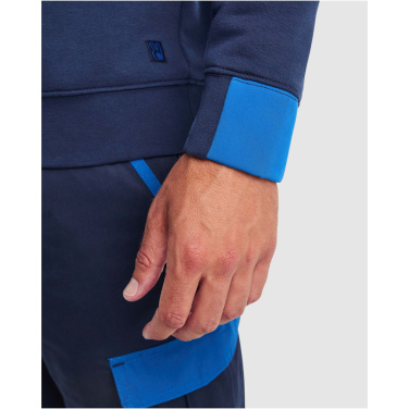 Logotrade Werbeartikel das Foto: Maverick Pullover für Herren mit halbem Reißverschluss, 280 g/m2