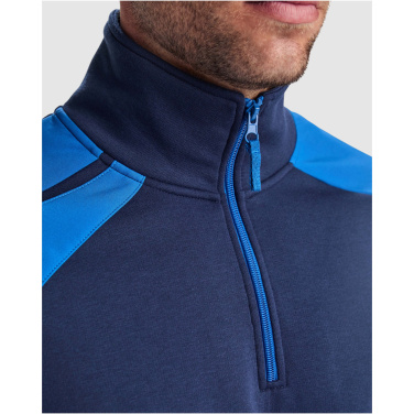 Logotrade Logogeschenke das Foto: Maverick Pullover für Herren mit halbem Reißverschluss, 280 g/m2
