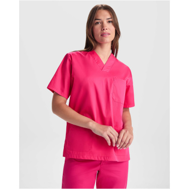 Logotrade Werbegeschenke das Foto: Panacea Kurzärmeliges Arbeitshemd, 160 g/m2, unisex