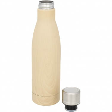 Logotrade promotional merchandise image of: Vasa 500 ml wood-look copper vacuum insulated bottle